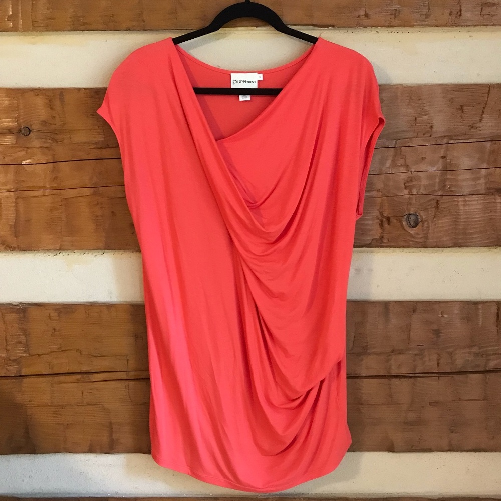 PURE Draped Modal Top